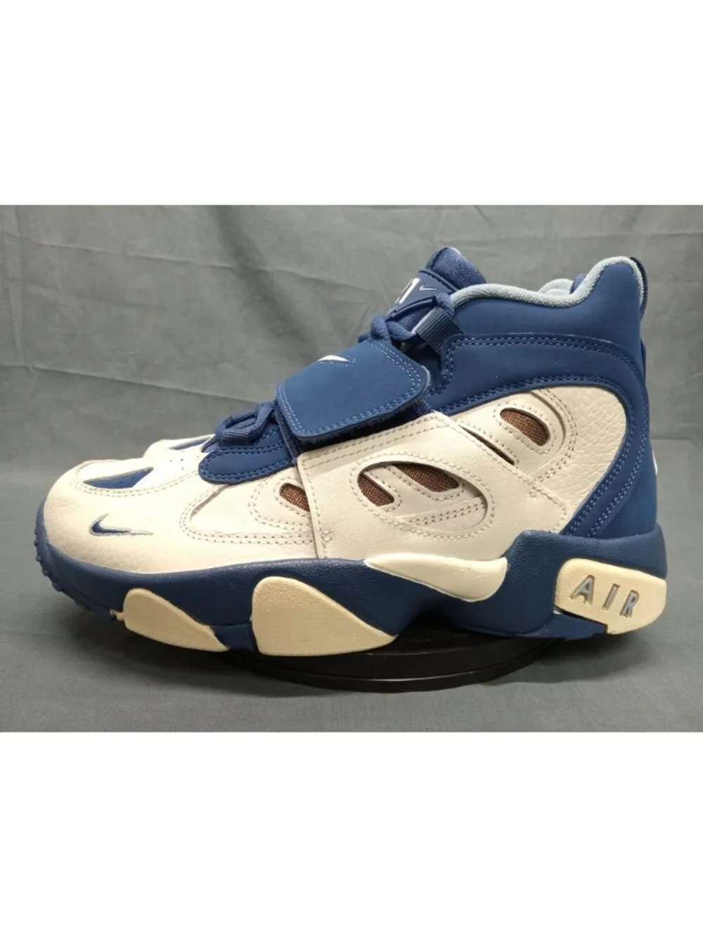 Nike Air Diamond Turf 2 (GS) Sneaker Mystic Navy Grey Boys Size 6 NEW IN BOX!